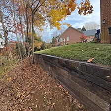 Full-Landscape-Renovation-Retaining-Wall-Replacement-Black-Aluminum-Fence-Installation-in-Winston-Salem-NC 4